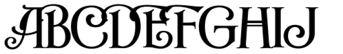 Ephemera Sickles Roman Font UPPERCASE