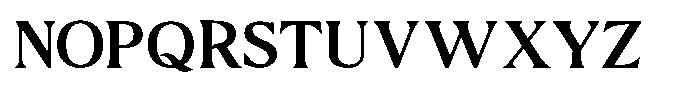 Ephira Font UPPERCASE
