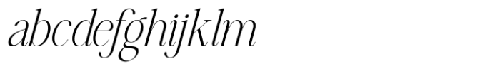 Ephoris Extra Light Italic FONT