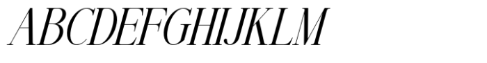 Ephoris Italic Font UPPERCASE