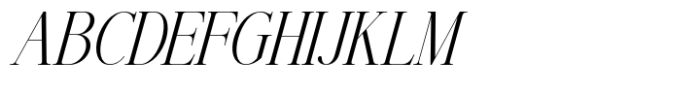 Ephoris Light Italic Font UPPERCASE