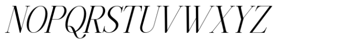 Ephoris Light Italic Font UPPERCASE