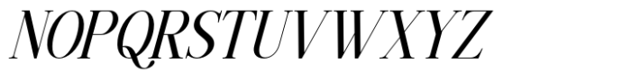 Ephoris Medium Italic Font UPPERCASE