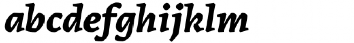 Epica Pro Bold Italic Font LOWERCASE