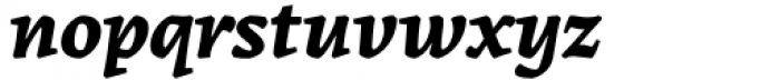 Epica Pro Bold Italic Font LOWERCASE