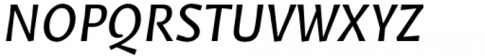 Epica Pro Sans Semi Bold Italic Font UPPERCASE