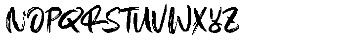 Epical Glory Font LOWERCASE