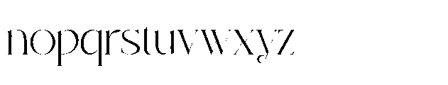 Epical Roman Regular Font LOWERCASE