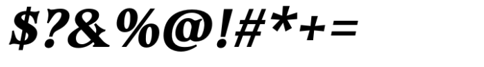 Epicus Bold Italic Font OTHER CHARS