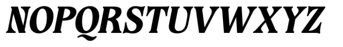 Epicus Bold Italic Font UPPERCASE