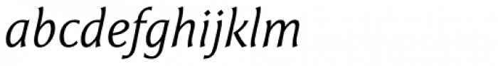 Epigraph Italic Font LOWERCASE