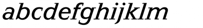 Epikur BQ Italic Font LOWERCASE