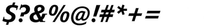 Epikur BQ Medium Italic Font OTHER CHARS