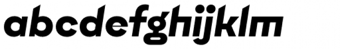 Epillox Bold Italic Font LOWERCASE