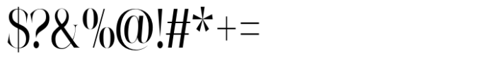 Epilogus Light Condensed Font OTHER CHARS