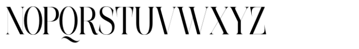 Epilogus Light Condensed Font UPPERCASE