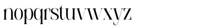 Epilogus Light Condensed Font LOWERCASE