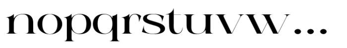 Epilogus Light Expanded Font LOWERCASE