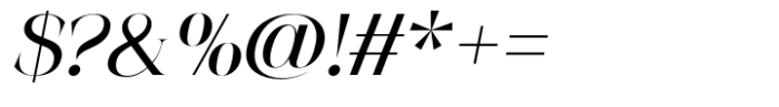 Epilogus Light Italic Font OTHER CHARS