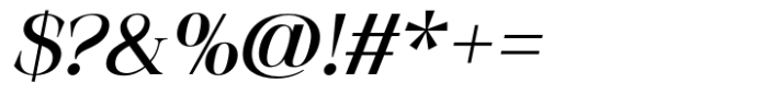 Epilogus Medium Italic Font OTHER CHARS
