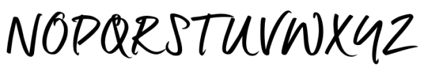 Epistula Regular Font UPPERCASE