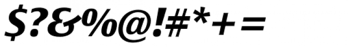 Epoca Classic Bold Italic Font OTHER CHARS
