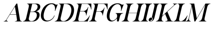 Epoch of Victory Italic Font UPPERCASE