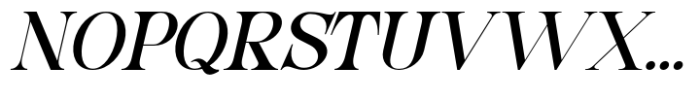 Epoch of Victory Italic Font UPPERCASE