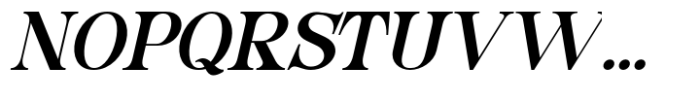 Epoch of Victory Medium Italic Font UPPERCASE