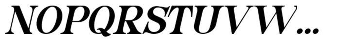 Epoch of Victory Semi Bold Italic Font UPPERCASE