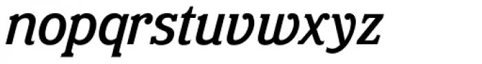 Eponymous Medium Italic Font LOWERCASE