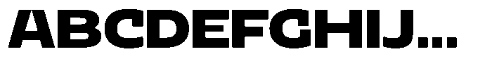 Epopeya Bold Font UPPERCASE