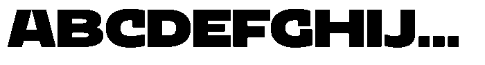 Epopeya Extra Bold Font UPPERCASE