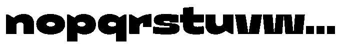 Epopeya Extra Bold Font LOWERCASE
