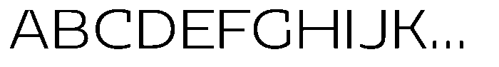 Epopeya Light Font UPPERCASE
