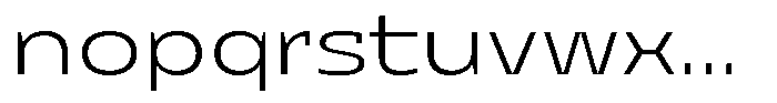Epopeya Light Font LOWERCASE