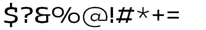 Epopeya Regular Font OTHER CHARS