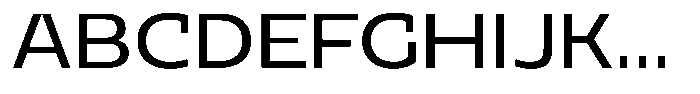 Epopeya Regular Font UPPERCASE