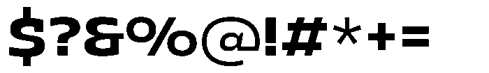 Epopeya Semi Bold Font OTHER CHARS