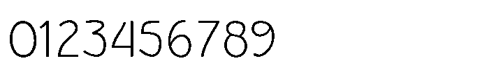 Epoque Final 35 Light Font OTHER CHARS