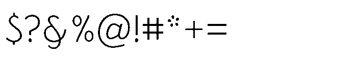 Epoque Final 35 Light Font OTHER CHARS