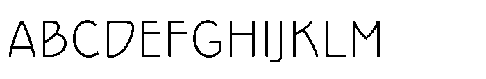 Epoque Final 35 Light Font UPPERCASE