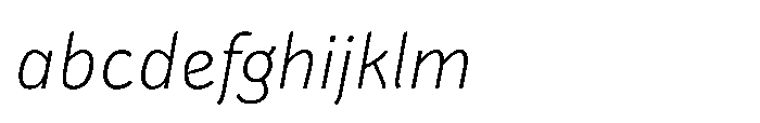 Epoque Final 36 Light Italic FONT