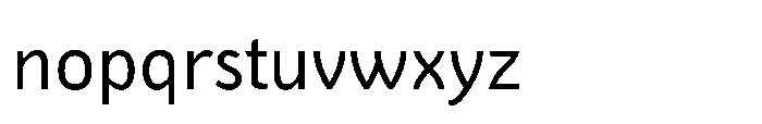 Epoque Final 45 Roman Font LOWERCASE