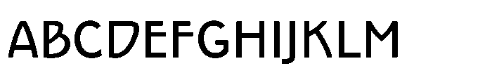 Epoque Final 55 Medium Font UPPERCASE