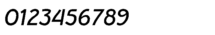 Epoque Final 56 Medium Italic Font OTHER CHARS