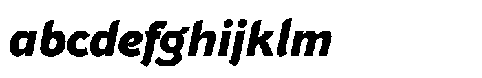 Epoque Final 75 Heavy Italic FONT