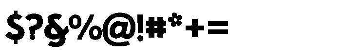 Epoque Final 75 Heavy Font OTHER CHARS