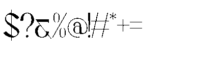 Epralmo Font OTHER CHARS