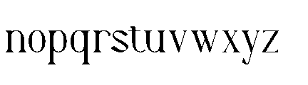 Epralmo Font LOWERCASE